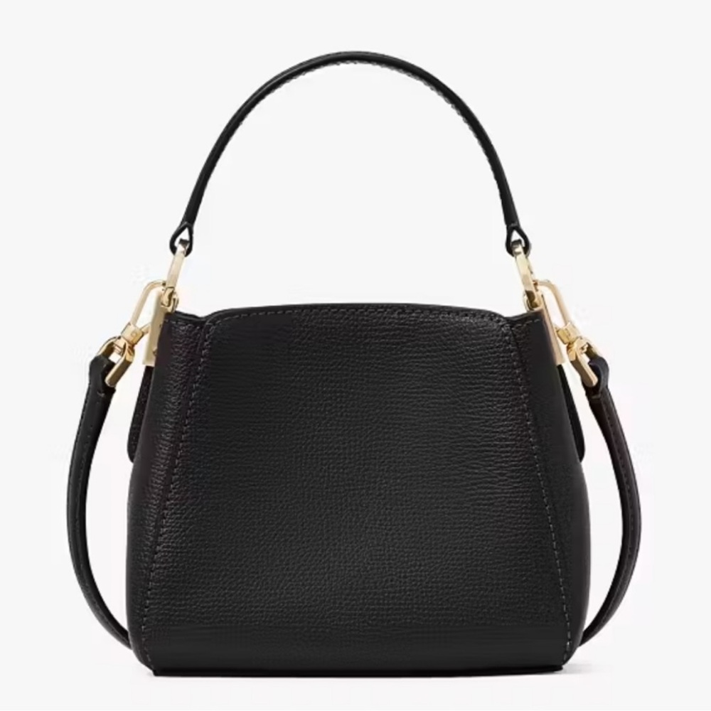 Kate Spade ♠️ Phoebe Mini Top Handle Crossbody in Black NWT - Picture 5 of 9